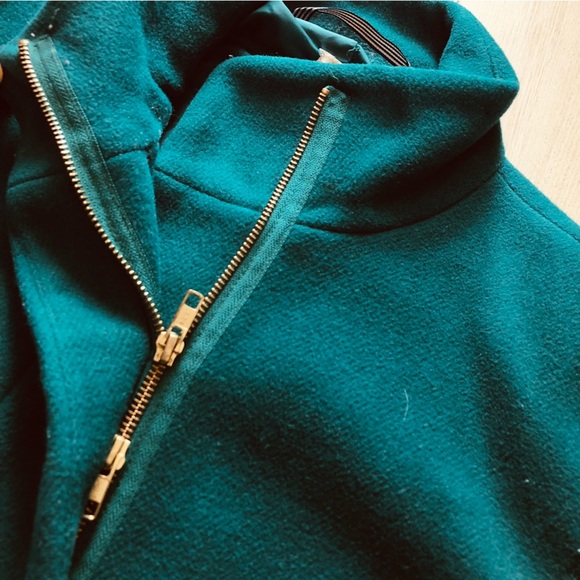 J. Crew Emerald Green Wool Blend Jacket - Picture 6 of 13